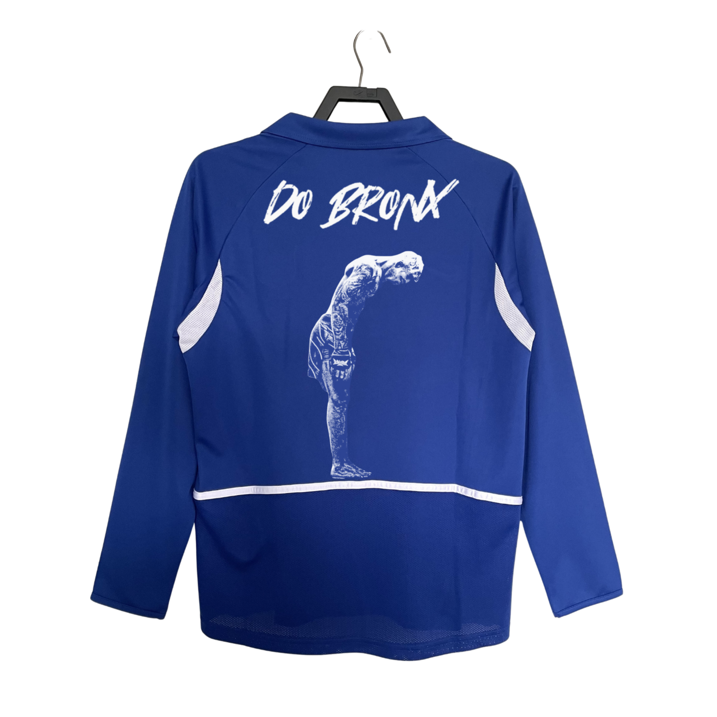 Charles Oliveira Camiseta Manga Larga Azul