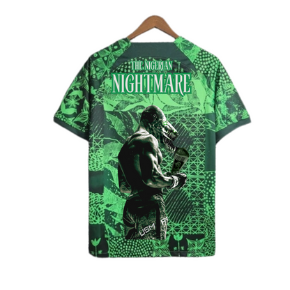 Kamaru The Nigerian Nightmare Usman x Nigeria Jersey